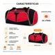 thumbnail image 3 of Bolso De Viaje 65l Impermeable 4 Bolsillos, 3 of 3