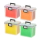 thumbnail image 1 of Caja De Archivos Portátil Weatherpro Con Tapa Organizadora De 19 Litros, 1 of 9