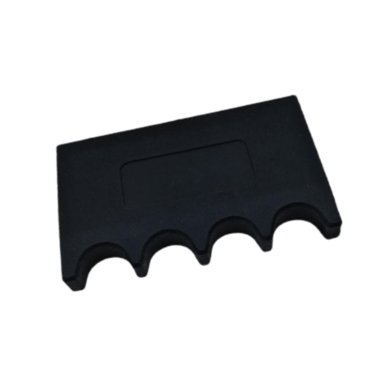 Ioensy - Soporte Para Tacos De Billar Para 4 Tacos, Compacto, Para Mesa, Sala De Billar, Bar, Club De Billar, Color Negro