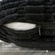 thumbnail image 4 of Fundas De Cojines Negra Set X2 Cama Sillon Suave 45 X 45 Almohada, 4 of 8
