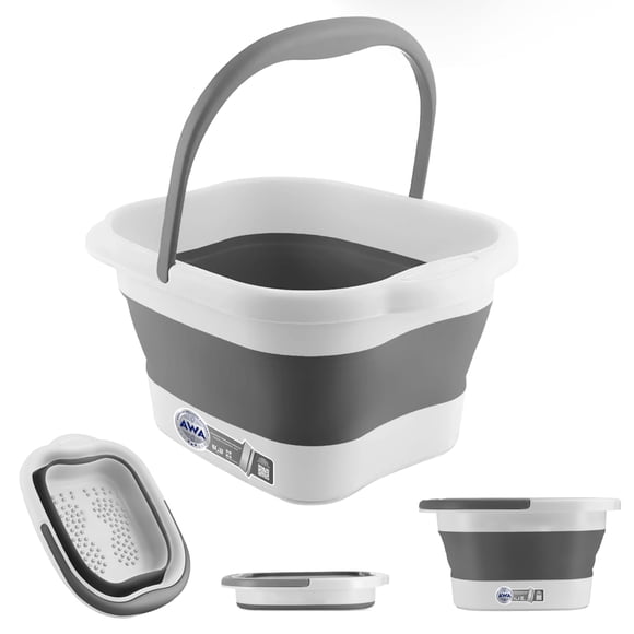 Bañera para remojo de pies American Wellness Authority AWA, plegable