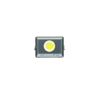 Genérico - Luz Lámpara Foco Led Plano Reflector 50W Exterior Negro