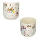 thumbnail image 3 of Taza de porcelana Hello Love sin asa con tierno diseño de unicornio y cajita de regalo - Ylvi, 3 of 5