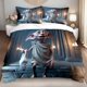 thumbnail image 1 of 3pcs Bedding set bedding cushion cover Dobby The House Elf Print Duvet Cover Set, 1 of 1