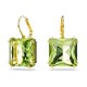 thumbnail image 2 of Pendiente Swarovski Millenia de Cristal Verde con Tono Dorado, 2 of 5