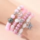 thumbnail image 2 of Brazalete bohemio de material mixto, 2 of 4