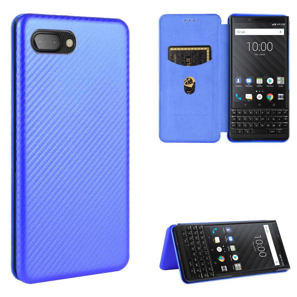 Funda Flip Para Foxdock Blackberry Key2 - Funda Magnética De Negocios, Funda Protectora Delgada