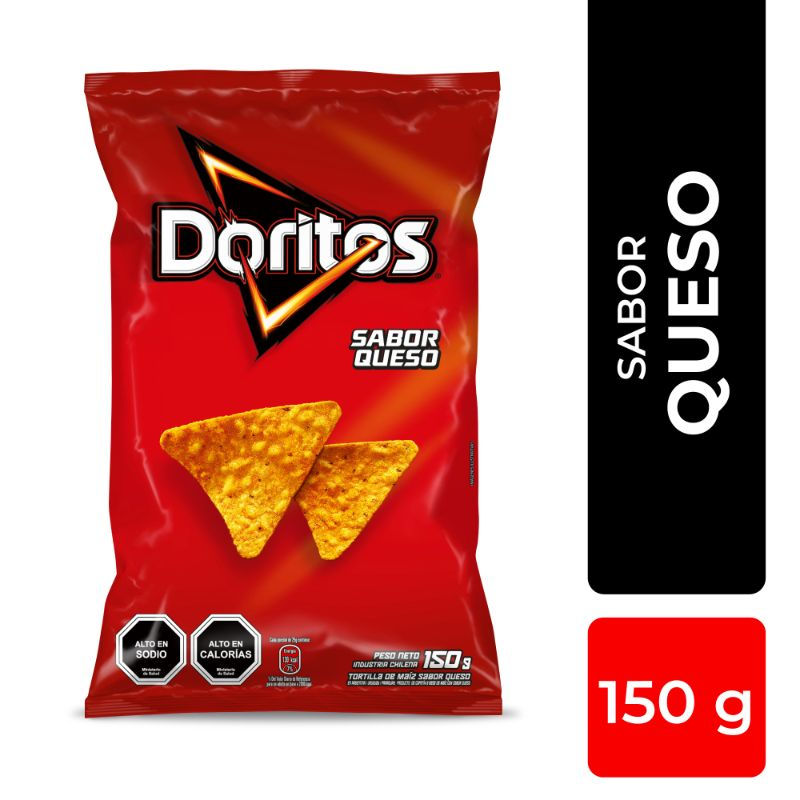 Tortilla Maíz Queso 150 g Doritos