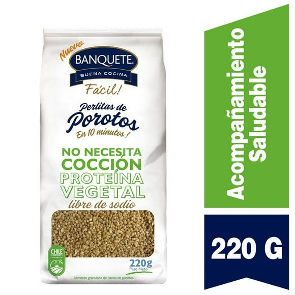 Perlitas de poroto Bolsa, 220 g