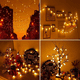 thumbnail image 5 of Luz Luces Navidad Recarga Solar 5m Esfera Cálida, 5 of 6