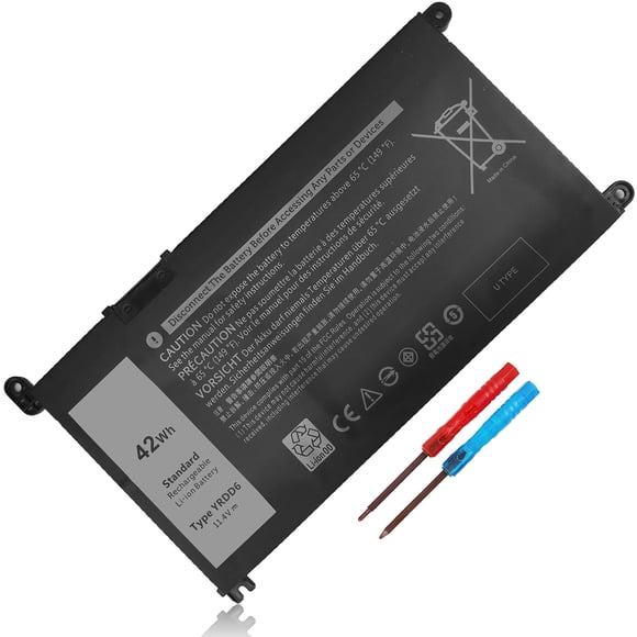 Batería ZAYAUPVL YRDD6 de 42 Wh para Dell Inspiron 15 3582 3583 3584