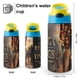 thumbnail image 2 of El Rey de Reyes Botella de Agua con Tapa Pop Top de Un Toque, Acero Inoxidable, a Prueba de Fugas, para Deportes, Botella Infantil azul 12 oz, 2 of 6