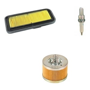 Genérico - Kit Mantencion Yamaha Fz 16 Y Fzn 2.0 (Aire +Aceite +Bujia) Amarillo