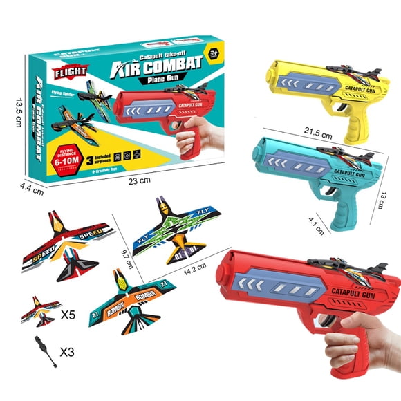 Juego De Lanza Aviones Con Accesorios En Caja - Kptoys