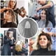 thumbnail image 5 of Capa de peluquería con ventana para cortar el pelo, 5 of 5