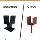 thumbnail image 4 of Base O Soporte Para Pilar O Poste Sobrepuesto 4x4 Pulgadas, 4 of 4
