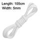 thumbnail image 5 of 2 pares de cordones elásticos sin atar para adultos, niños y ancianos. Sistema con cordones elásticos., 5 of 8