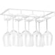 thumbnail image 1 of Estante Colgador Porta Copas De Vino Repisa Bar 40CM*22.5Cm Blanco, 1 of 6