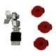 thumbnail image 1 of Fijador De Embrague De Platillo De Pie De Charles Estándar Para Accesorios De Piezas Reemplazo Rojo, 1 of 1