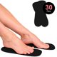 thumbnail image 2 of Almohadillas para pies bronceadas en aerosol CHNELSS Professional, 30 pares, negras, 2 of 9
