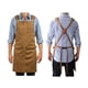 thumbnail image 3 of Deldelal De Trabajo De Madera Para Hombres Deldelal De Tienda Deldelal De Trabajo De Lienzo Grueso Con Bolsillos De Herramienta ropa De Trabajo De Jardín De Carpintería Eléctrico, 3 of 3