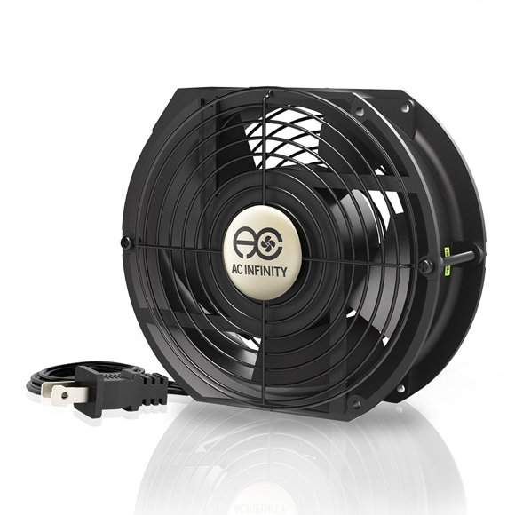 Ventilador AC Infinity AXIAL 1751 para magdalenas, 17 x 15 x 5 cm, alta velocidad, 120 V