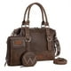 thumbnail image 2 of Set de bolsos Montana West Wrangler Doctor Bag para mujer, 3 piezas, 2 of 3