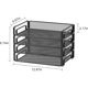 thumbnail image 3 of Bandeja organizadora Samstar de 4 niveles de metal, 3 of 3