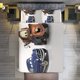 thumbnail image 4 of Cars Piston Cup Circuit Blue, Red, And Yellow, Lightning McQueen And Mater 3 Piece Toddler Bed Set - Comforter, 4 of 5