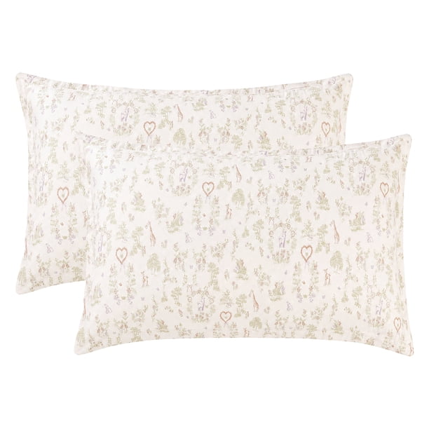 REGALWOVEN Paquete de 2 Fundas de Almohada de Algodón, Cierre de Sobre Suave y Fresco, Cubriendo Mujeres Hombres, Fundas de Almohada de Cama Color C Queen