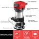 thumbnail image 2 of Enrutador De Madera De 1 25 Hp 6 5 A 13000 33000 Rpm Con Juego De 15 Brocas, 2 of 7