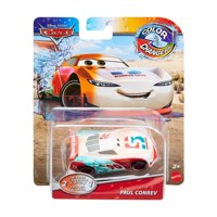 Vehículo De Juguete Mattel Cars Paul Conrev Color Change
