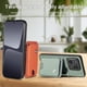 thumbnail image 3 of Funda Billetera Tejida para Xiaomi 13 Pro con Soporte y Tarjetero Verde, 3 of 4
