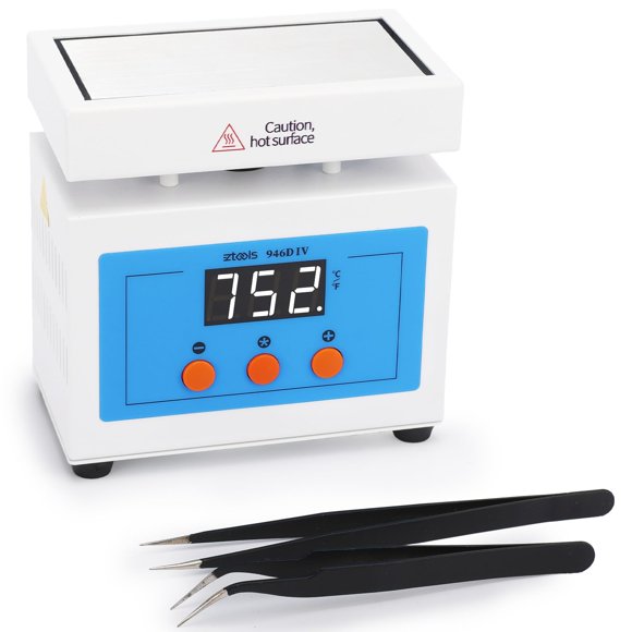 Placa de soldadura caliente EZTOOLS 946D IV Mini 180W 100 × 50 mm