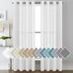 thumbnail image 1 of Cortinas de voile H.VERSAILTEX 213 cm blanco – juego de 2 paneles, 1 of 8