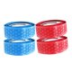 thumbnail image 4 of 2 Pares De Cintas Para Envolver Palos De Golf De Cuero PU Rojo Y Azul, 4 of 5