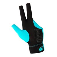 Ioensy - Guantes De Billar Antideslizantes Con 3 Dedos, Elásticos Para La Mano Izquierda Para Mujeres Y Hombres, Ropa De Mano Azul Cielo