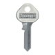 thumbnail image 1 of Llave en blanco Lock The Hillman Group #58 de latón niquelado, 1 of 1