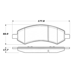 Pastillas Freno Para Auto Powerstop 17-1084