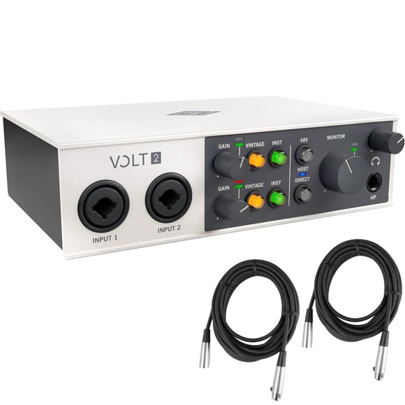 Interfaz de Audio Briskdrop Volt 2 USB 2 entradas y 2 salidas