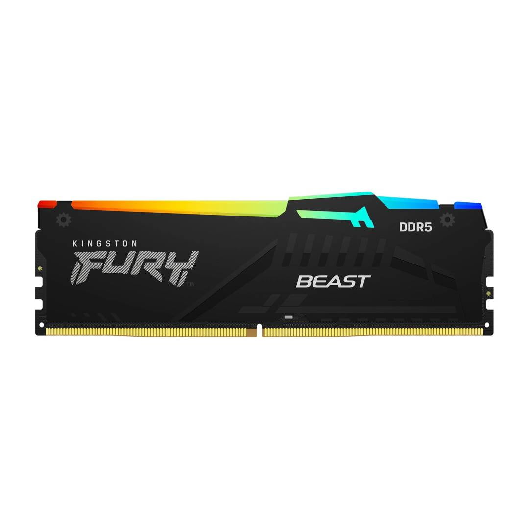 Memoria Ram Kingston Fury Beast Black Rgb Expo 8g 6000m Cl30