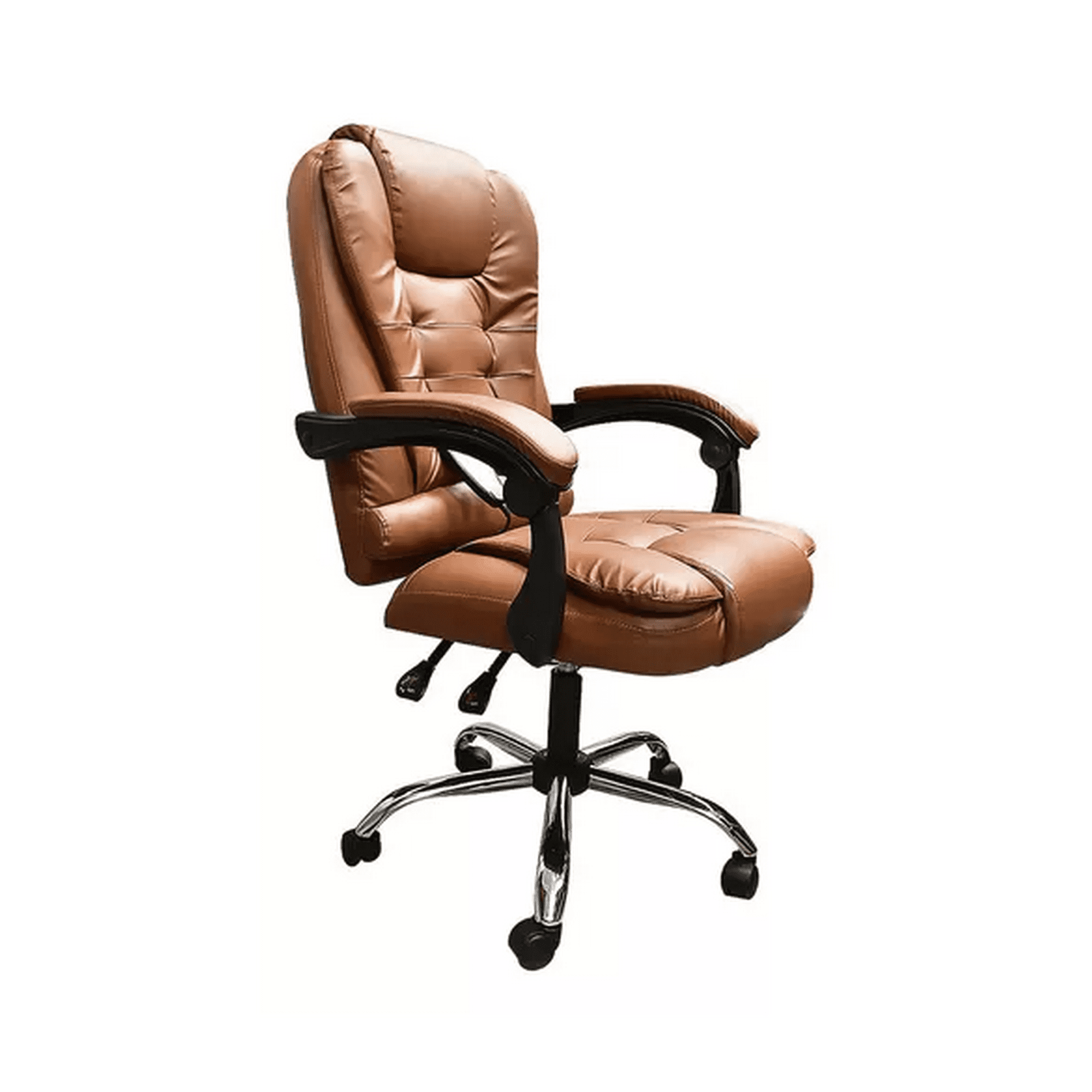 Genérico - Silla De Escritorio Lumax Miles Zgs-959-sa Ergonómica Color Marrón