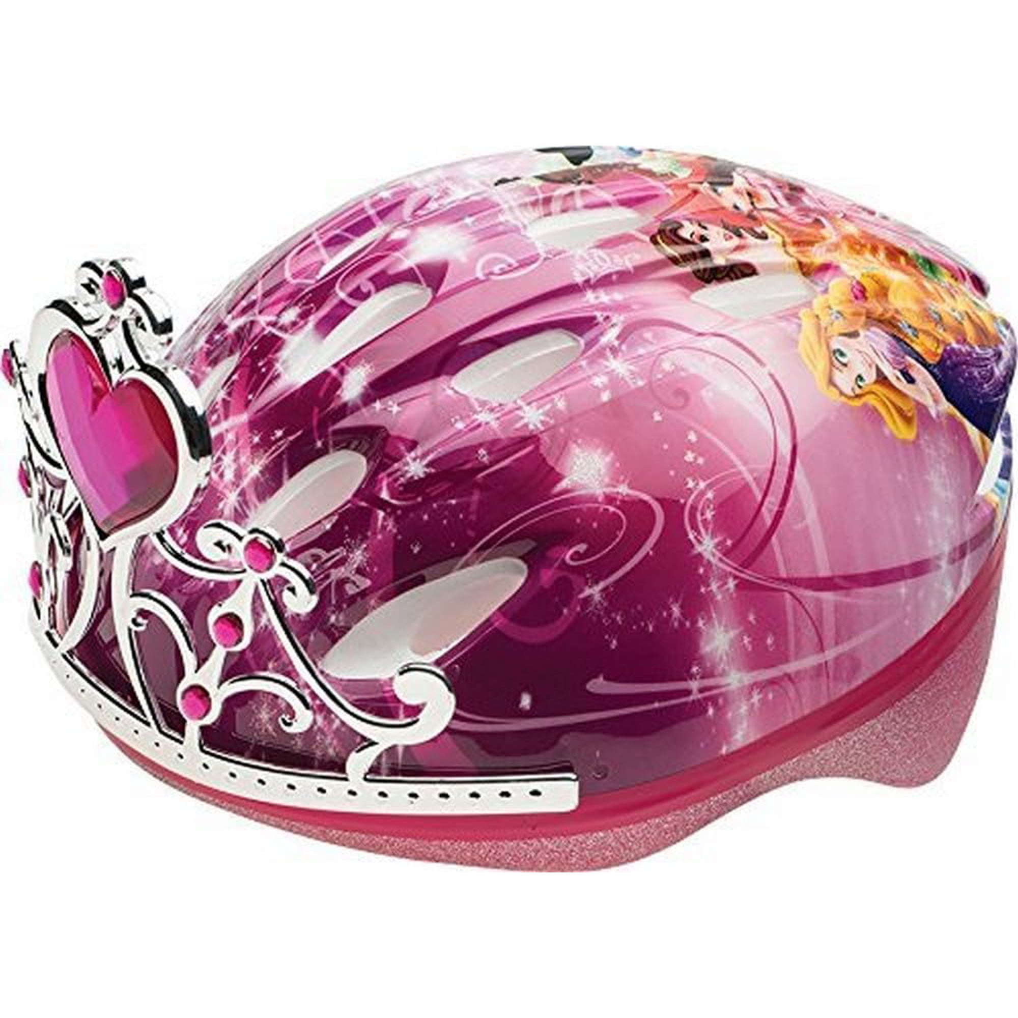 Casco De Bicicleta Bell Children Tiara 3d Princess Pink 50-54 Cm