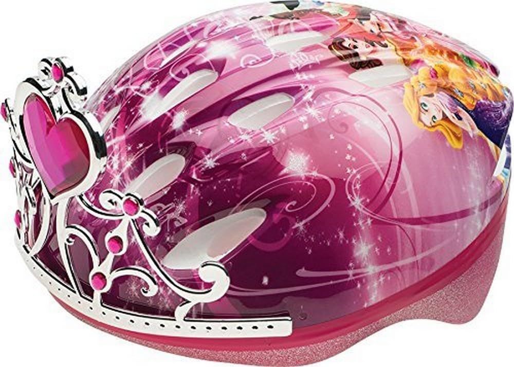 Casco De Bicicleta Bell Children Tiara 3D Princess Pink 50-54 Cm
