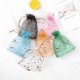 thumbnail image 4 of suxuMhao Bolsas de Regalo de Decoración, 100Pzas Bolsas de Organza Blancas con Cordón, Bolsas de Organza Transparentes de 3.9x5.9in Estilo de Estampado en Caliente para Joyería, Dulces, Pequeños, 4 of 4