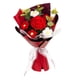 thumbnail image 1 of Adorno De Ramo De Flores De Punto, Flor Tejida Para Cumpleaños, Esposa, Novia, Amarillo, 1 of 2