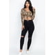 thumbnail image 5 of Top Corto Fruncido con Tirantes y Estampado de Leopardo, 5 of 5
