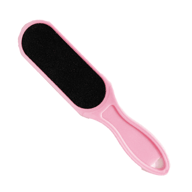Lima de pies Emery, herramienta de pedicura de doble cara colosal, diseño ergonómico para un fácil agarre