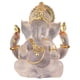thumbnail image 4 of Estatuilla De Ganesha, Fengshui Indio, Estatuas De Lord Ganesh, Adornos Para El Hogar, Manualidades, Blanco, 4 of 5