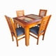 thumbnail image 2 of Juego De Comedor Florencia 4s Caramelo, 2 of 3
